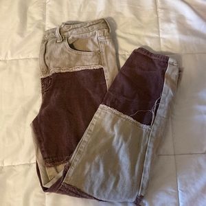 Patchwork Jeans